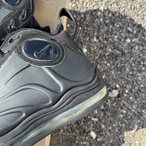 Nike Total Air Foamposite Max Tim Duncan black anthracite, size 9 OG BOX RARE - Picture 2 of 12